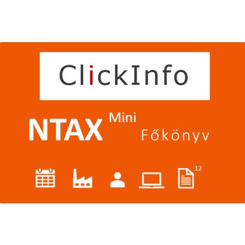 ClickInfo NTAX Mini - Főkönyv (havonta)