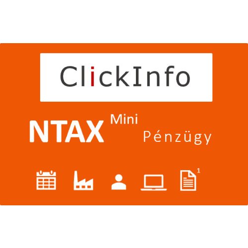 ClickInfo NTAX Mini - Pénzügy (évente)