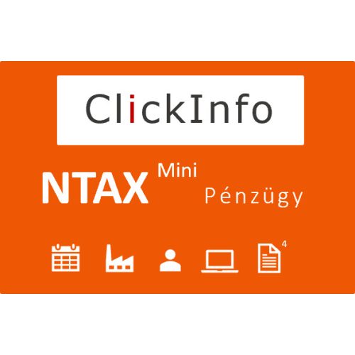 ClickInfo NTAX Mini - Pénzügy (negyedévente)