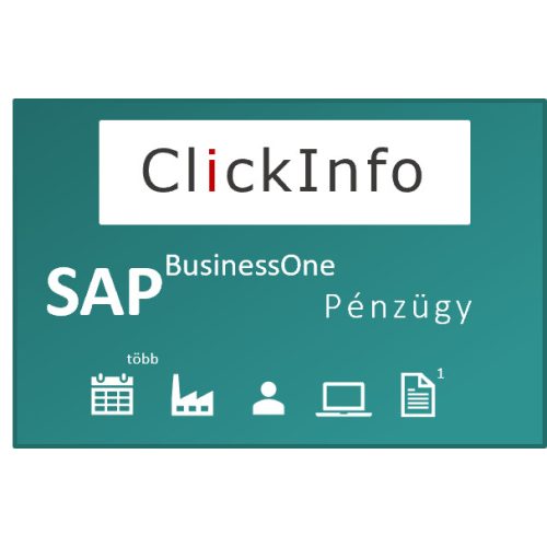 ClickInfo SAP BO - Pénzügy (évente)