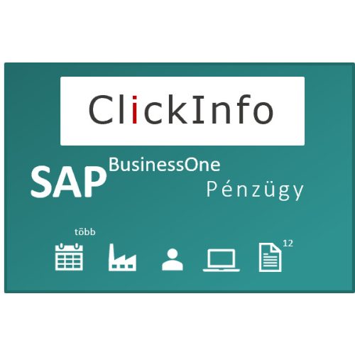 ClickInfo SAP BO - Pénzügy (havonta)